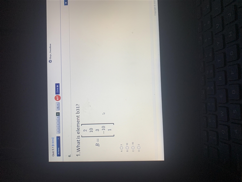 What is element b31 for the question help-example-1