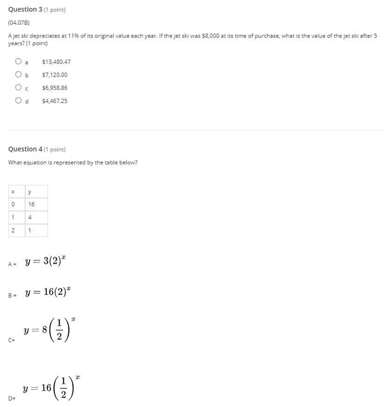 Hello! Good Afternoon!!!! Please help me with these two math questions!-example-1