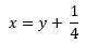 At the table below, which equation could be used to show the relationship between-example-2