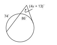 I have to solve for X in this question. Im not sure on how to do it.-example-1