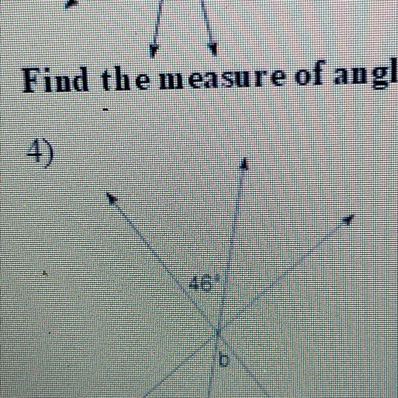 Find the measure of angle B-example-1