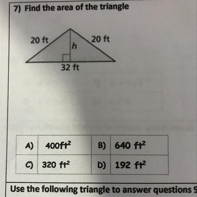 Can anyone help me with this problem ? I would appreciate it a lot ! - Find the area-example-1