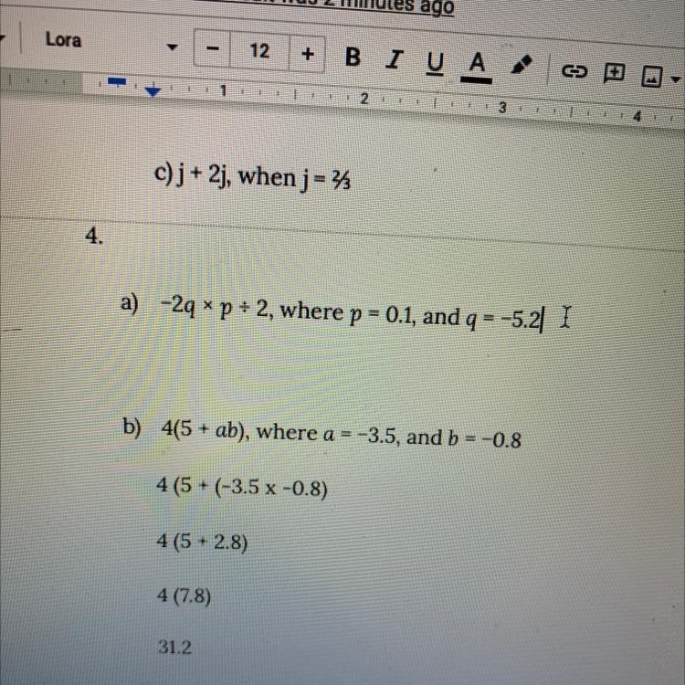 I need answer for 4 a)-example-1