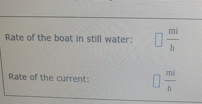 a motorboat takes 5 hours to travel 150 Miles going Upstream. the return trip takes-example-1