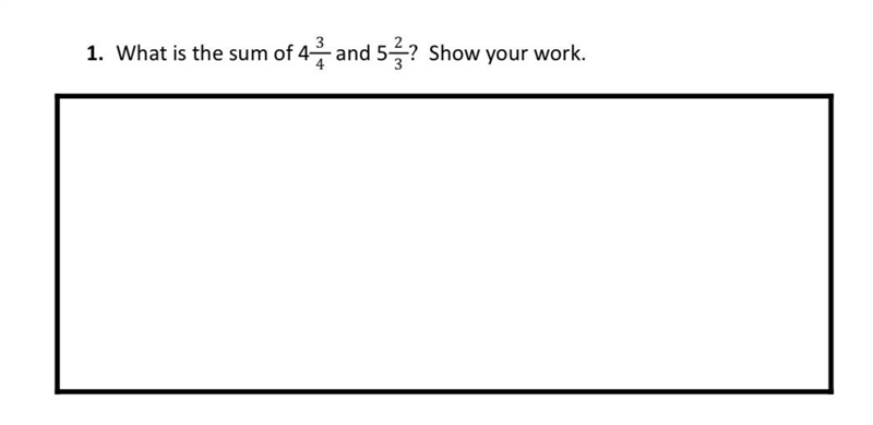 What is the sum of 4 3/4 and 5 2/3-example-1