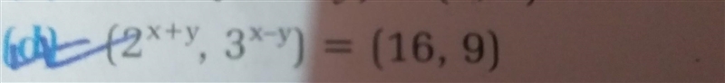 Find the values of x and y​-example-1