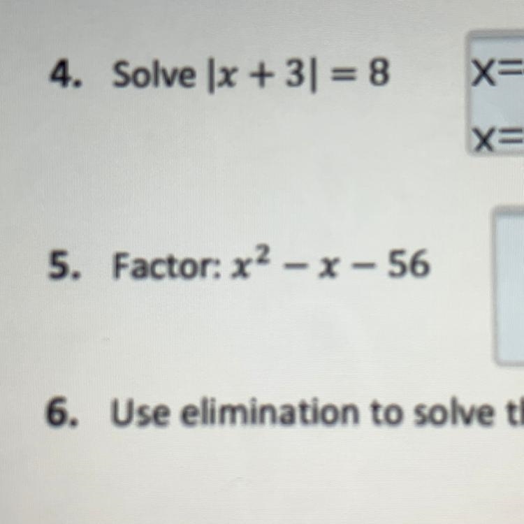 Please solve number 5 for me. Work would be appropriated-example-1