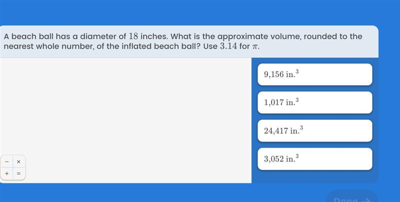 What is the approximate volume-example-1