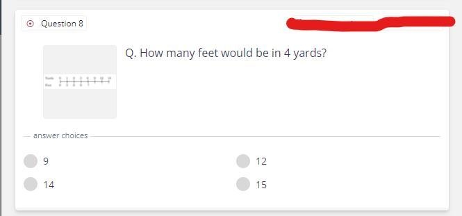 This is easy (1 yard equals 3 feet) that is the hint-example-1