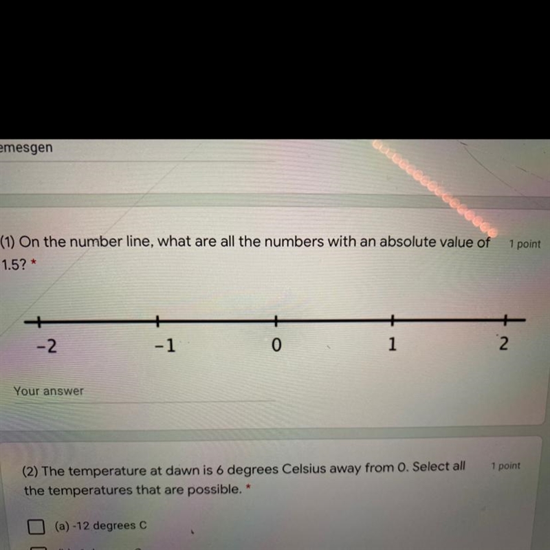 On the number line what are all the numbers absolute value if 1.5-example-1