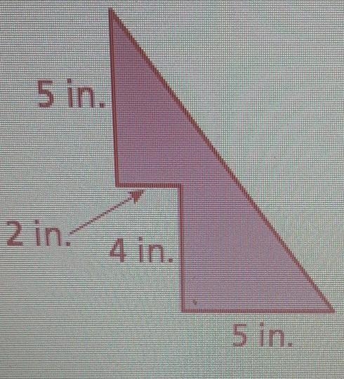 Find the area of the figure. area:__in2​-example-1