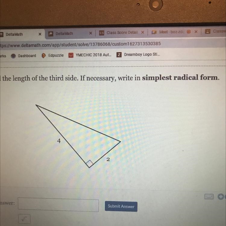 If necessary, write in simplest radical form-example-1