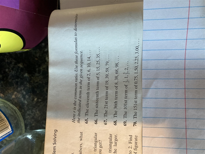 I need help with #65 to #70 ASAP please and thank you …. Could someone please help-example-2