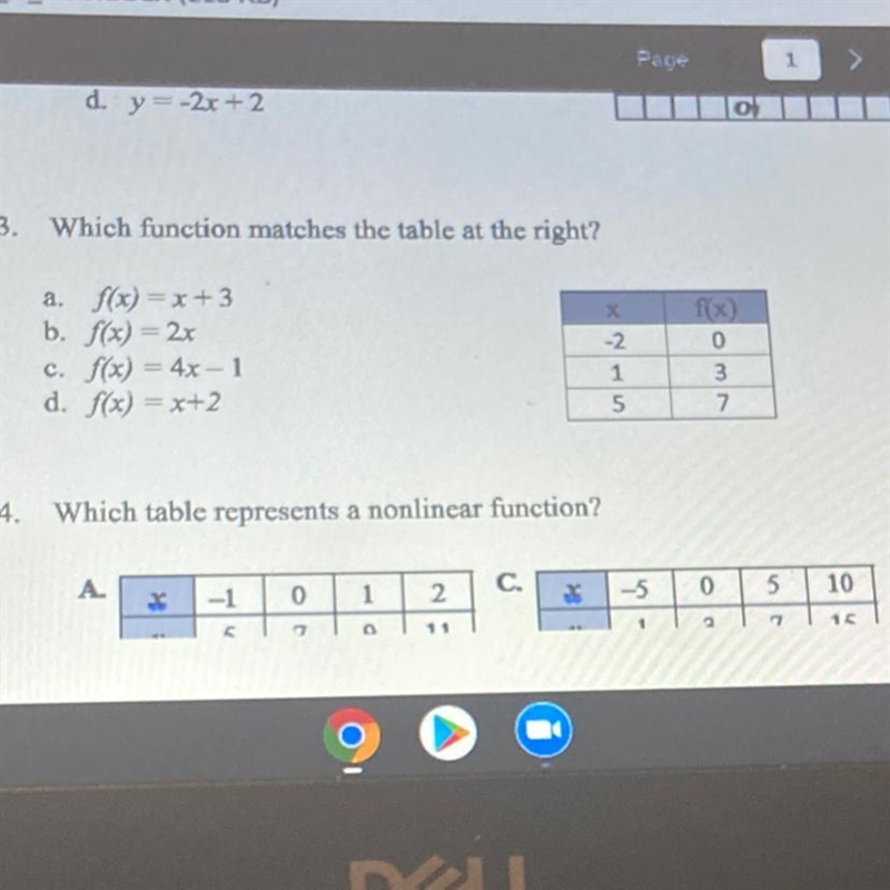 Worth 15 points so please actually help me!! Which function is it?-example-1