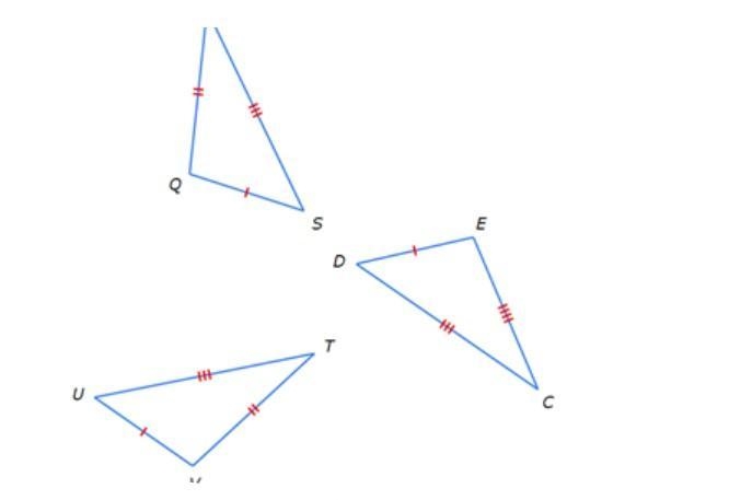 Which of these two triangles are congruent according to ASA Theorem?-example-1