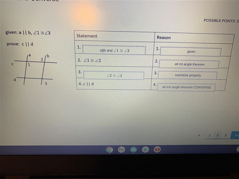 Is this question about proofs correct?? photo attached-example-1