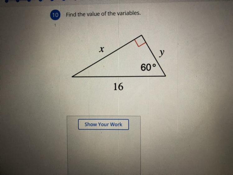 Find the value of the variables in the image above-example-1