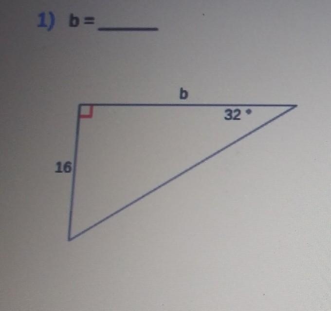 Find the side indicated by the variable. Round to the nearest tenth.​-example-1