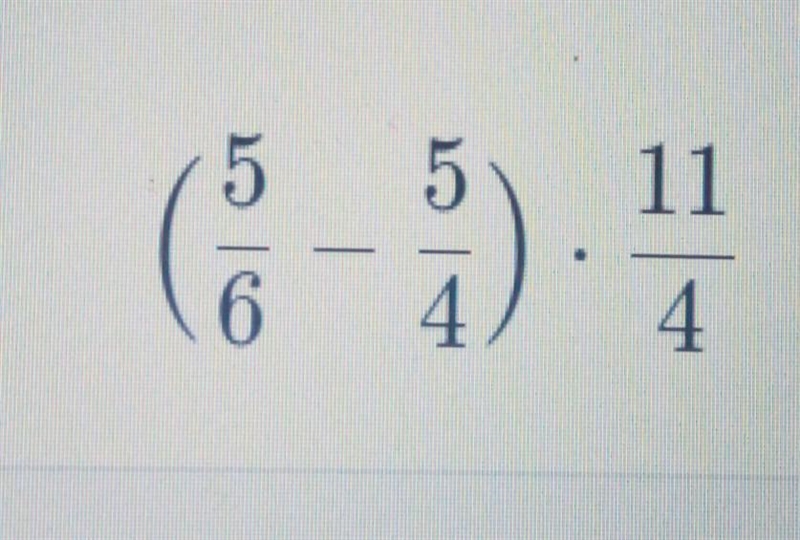 Evaluate the expression shown below and write your answer as a fraction in simplest-example-1