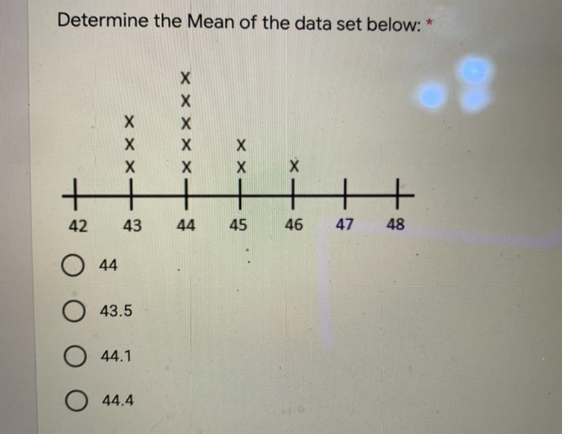 please help i know how to calculate mean but my answer isn't adding up to any of the-example-1