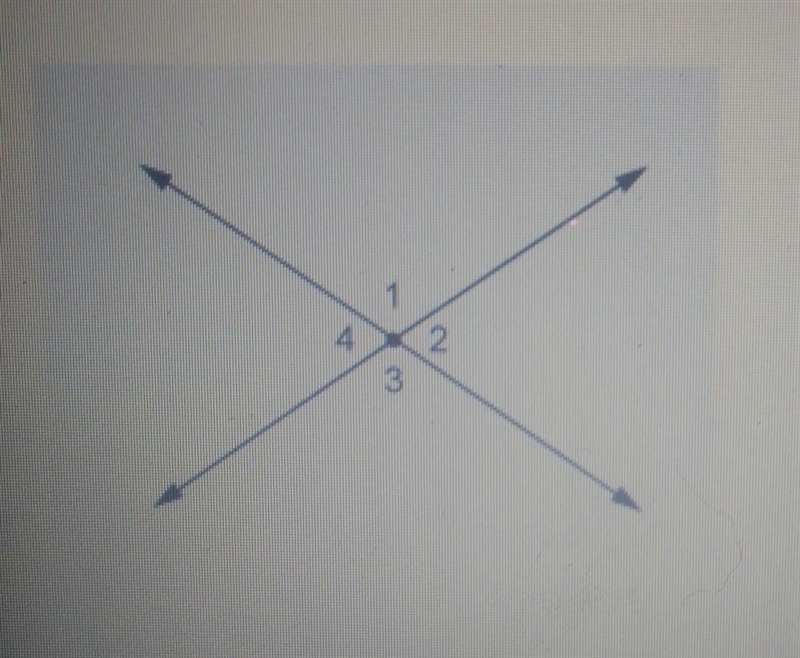 If angle 4 is 52.7, what are the measures of angles 1,2, and 3? ​-example-1