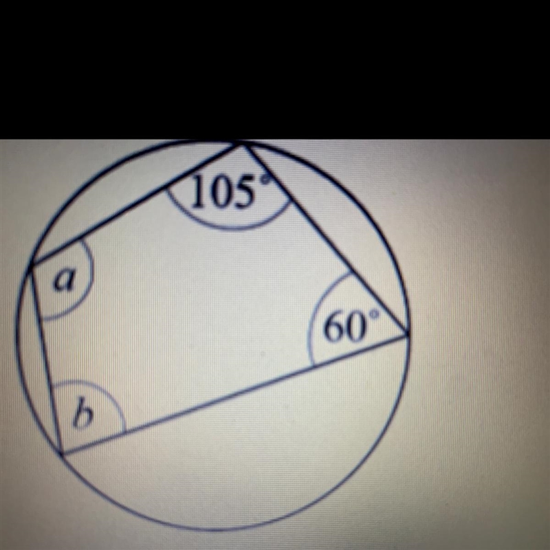 Find the measure of b. A. 70 B. 110 C. 75 D. 100-example-1