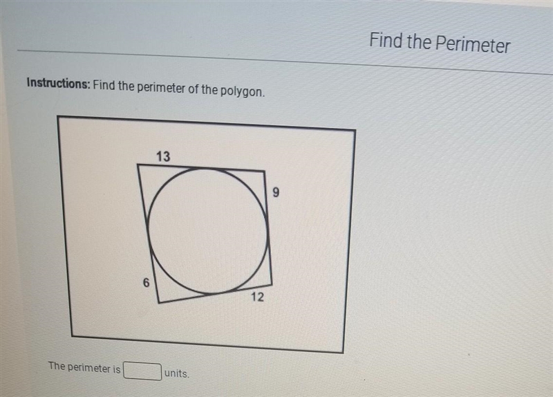 Find the perimeter of the polygon.​-example-1