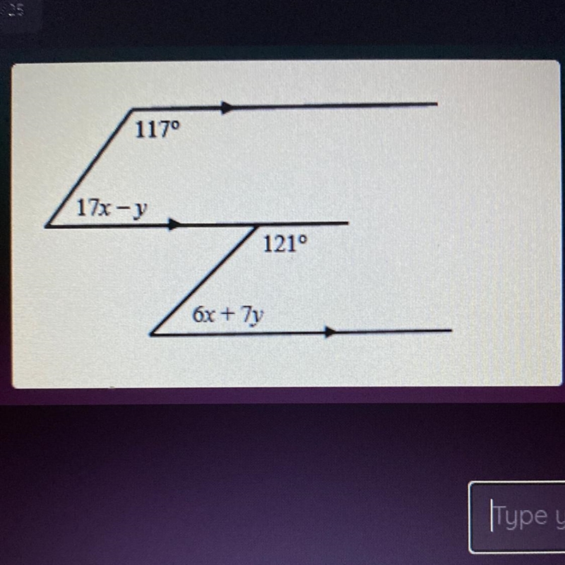 Find the value of x and y-example-1