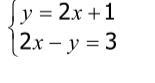 Solve each system of equations by substitution. Clearly identify your solution.-example-1