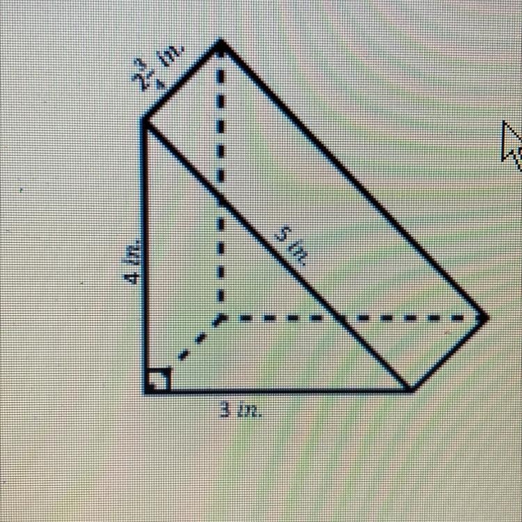 A. What is the name of the 3 dimensional figure? A. Triangular Pyramid B. Rectangular-example-1