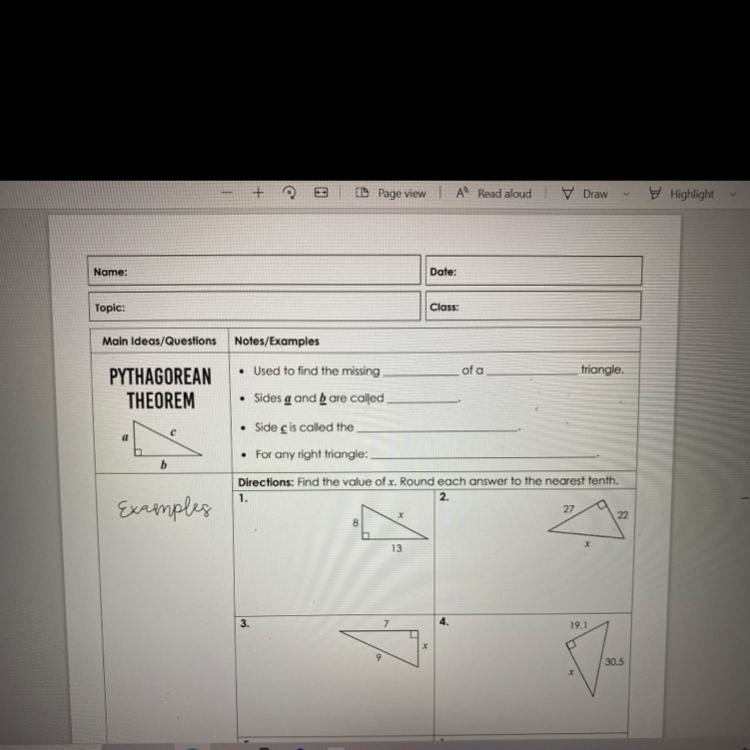 Pythagorean Theoem - please help-example-1