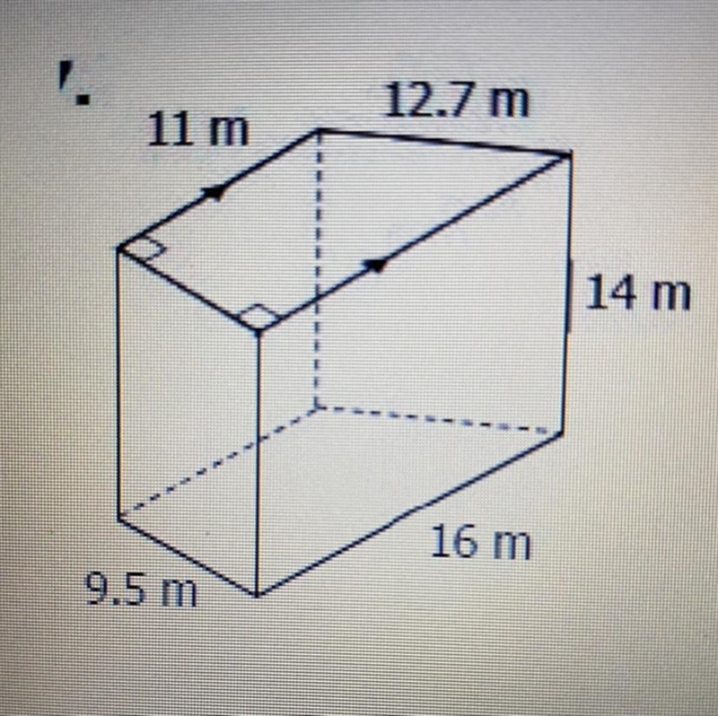 Find the volume of the figure above. Round to the nearest tenth.-example-1