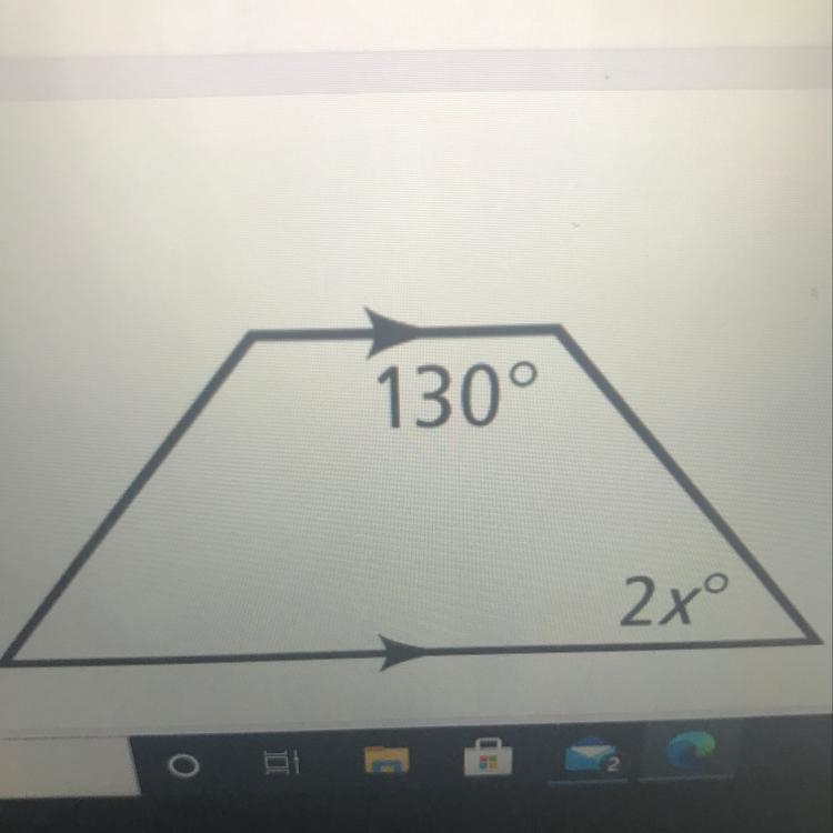 What is the value of x in the figure?*-example-1