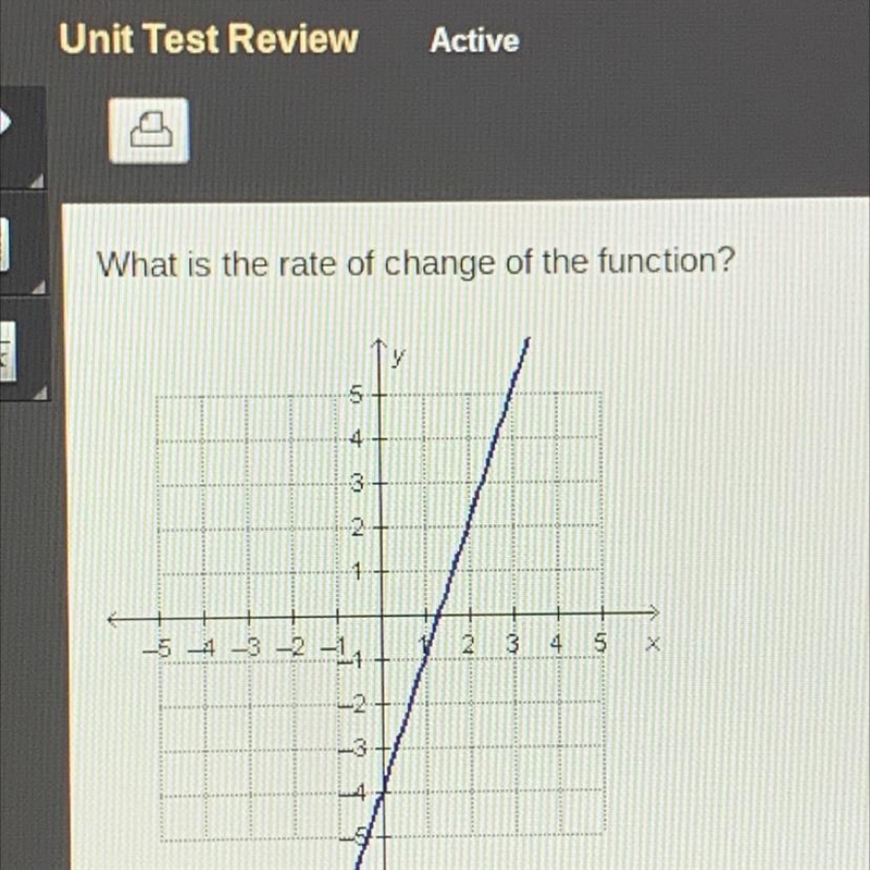 A. -3 B. -1/3 C. 1/3 D. 3-example-1