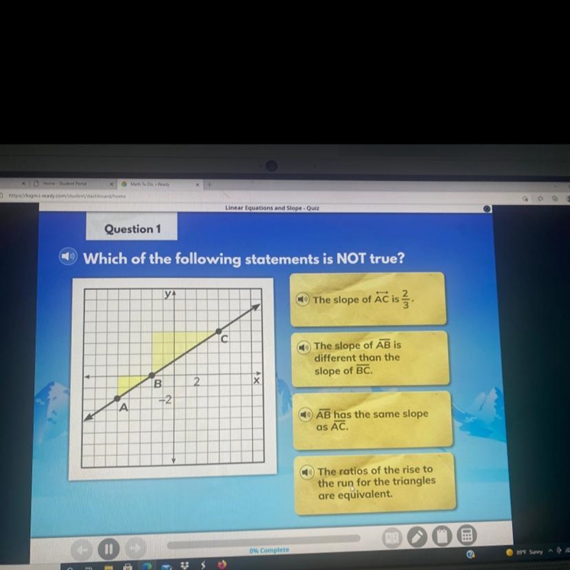 Which of the following statements are not true?-example-1