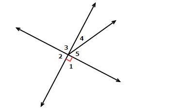 Which angle is complementary to ∠4?-example-1