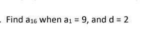 How do I solve this arithmetic sequence?-example-1