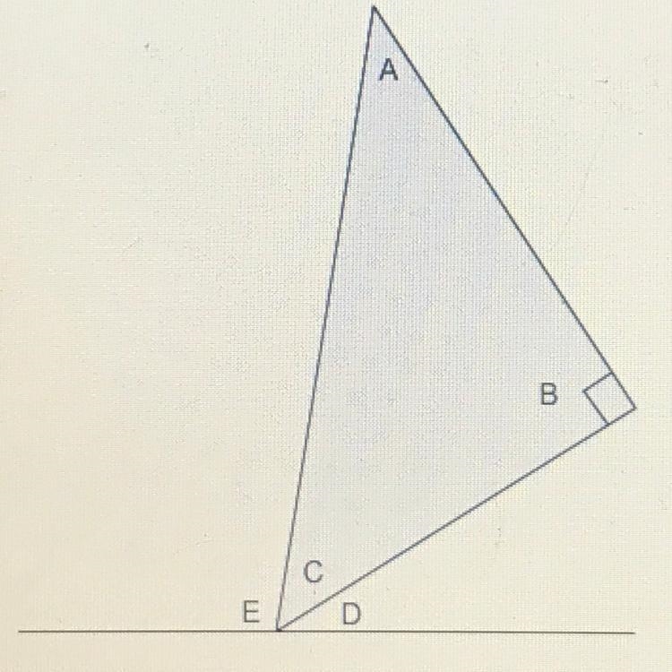 PLZZZ ANSWERR 20 points Select correct answer In the figure, angle A measured 41* and-example-1