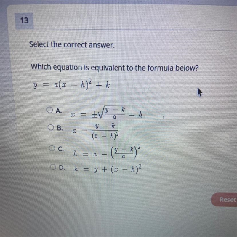 Which equation is equivalent to the formula below?-example-1