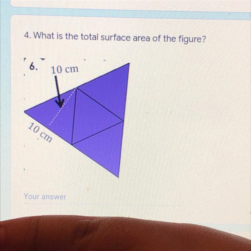 HELP!!!! What is the total surface area of the figure?-example-1