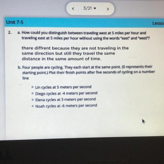 Ignore the top part. but can someone help me with part b please?-example-1