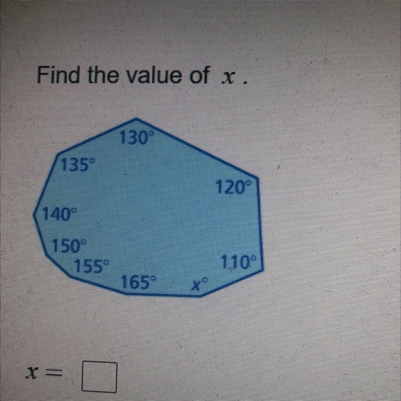 Find the value of x. Help-example-1