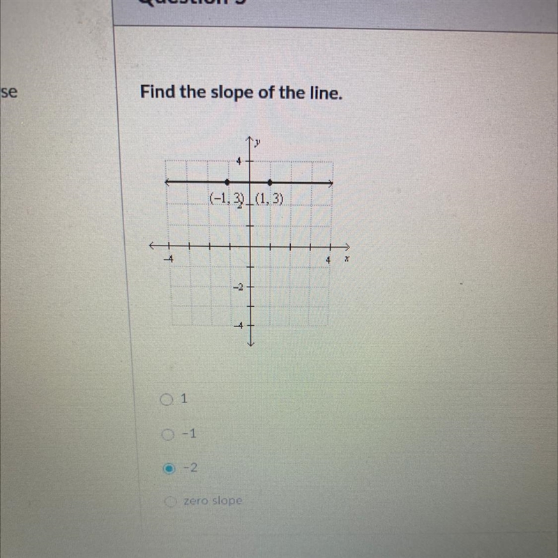 Find the slope on the line-example-1