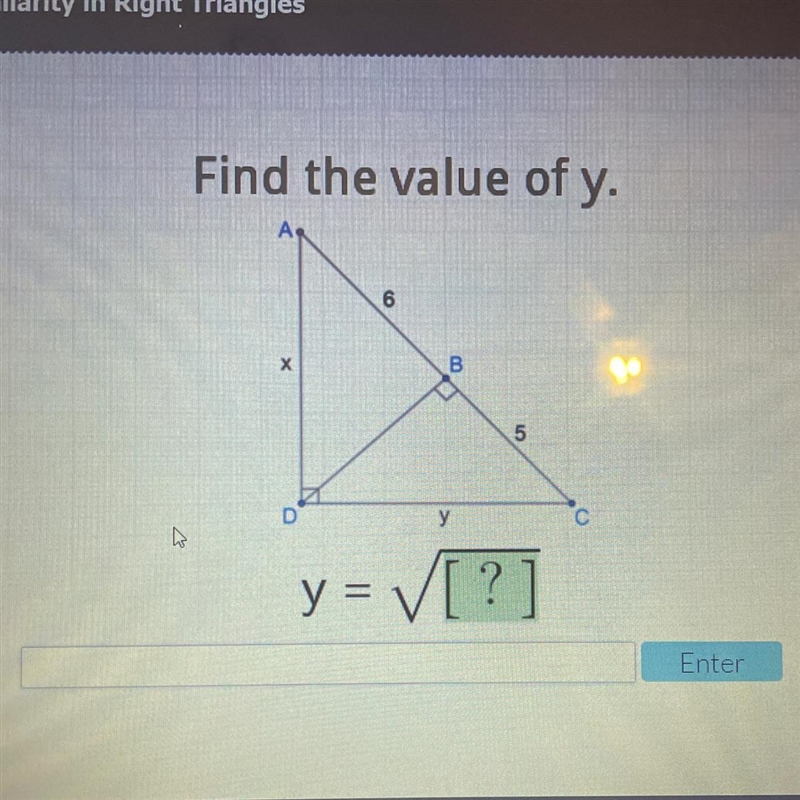 PLEASE HELP!!! y = ✓[?]-example-1