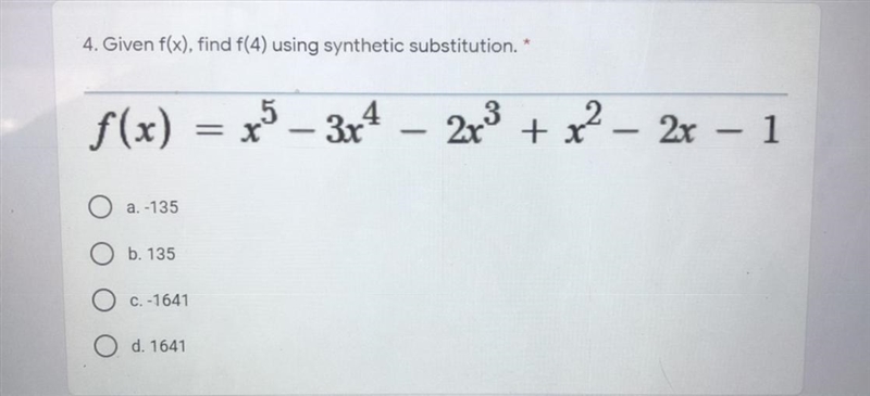 Can you guys help me with this please it suppose to use the synthetic substitution-example-1