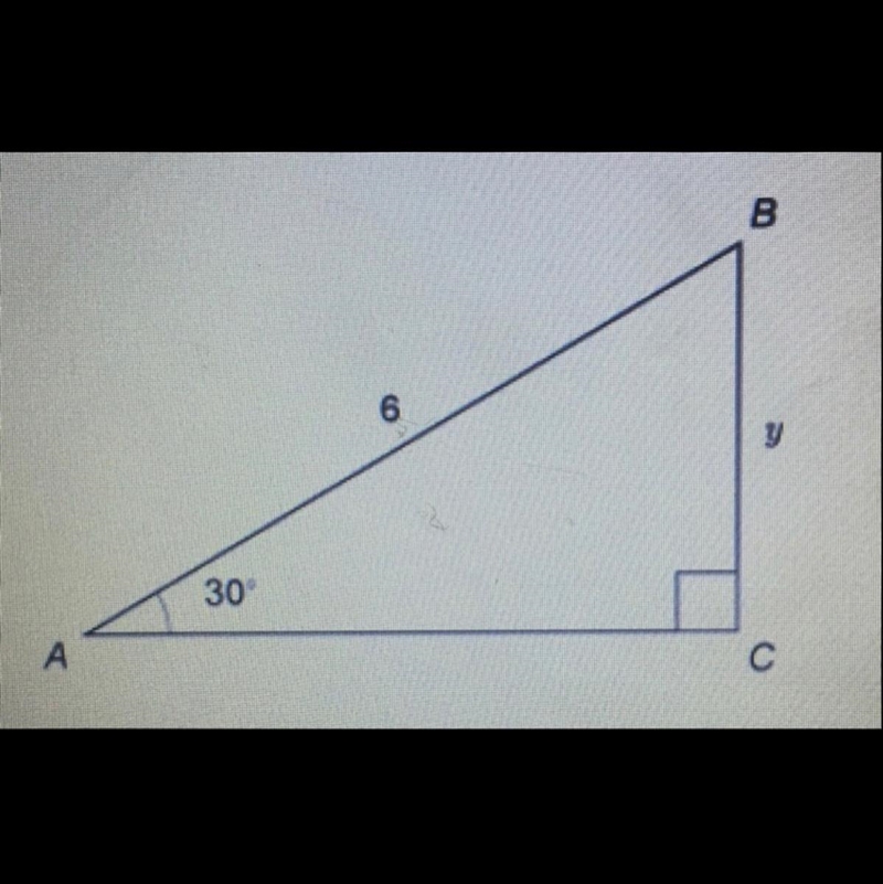 What is the value of y? Enter your answer, as an exact value in the box.-example-1