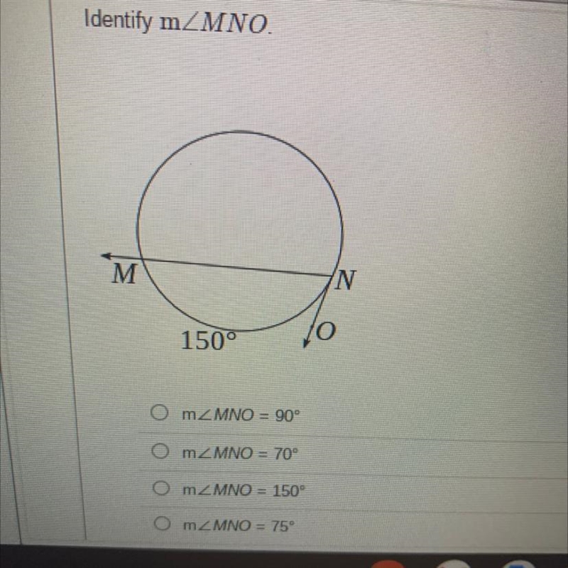 Identify m angle MNO. PLS HELP:)-example-1