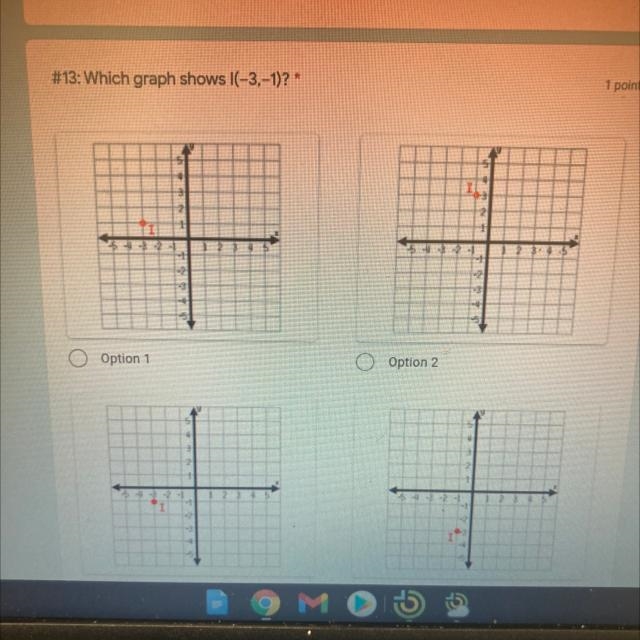 Which graphs shows I(-3,-1)-example-1