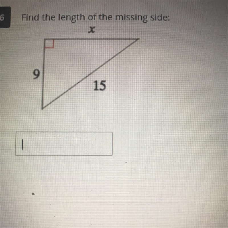 Find the length of the missing-example-1