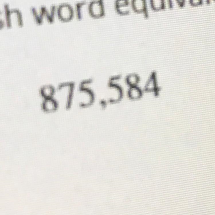 Write the following whole number as it’s English word equivalent-example-1